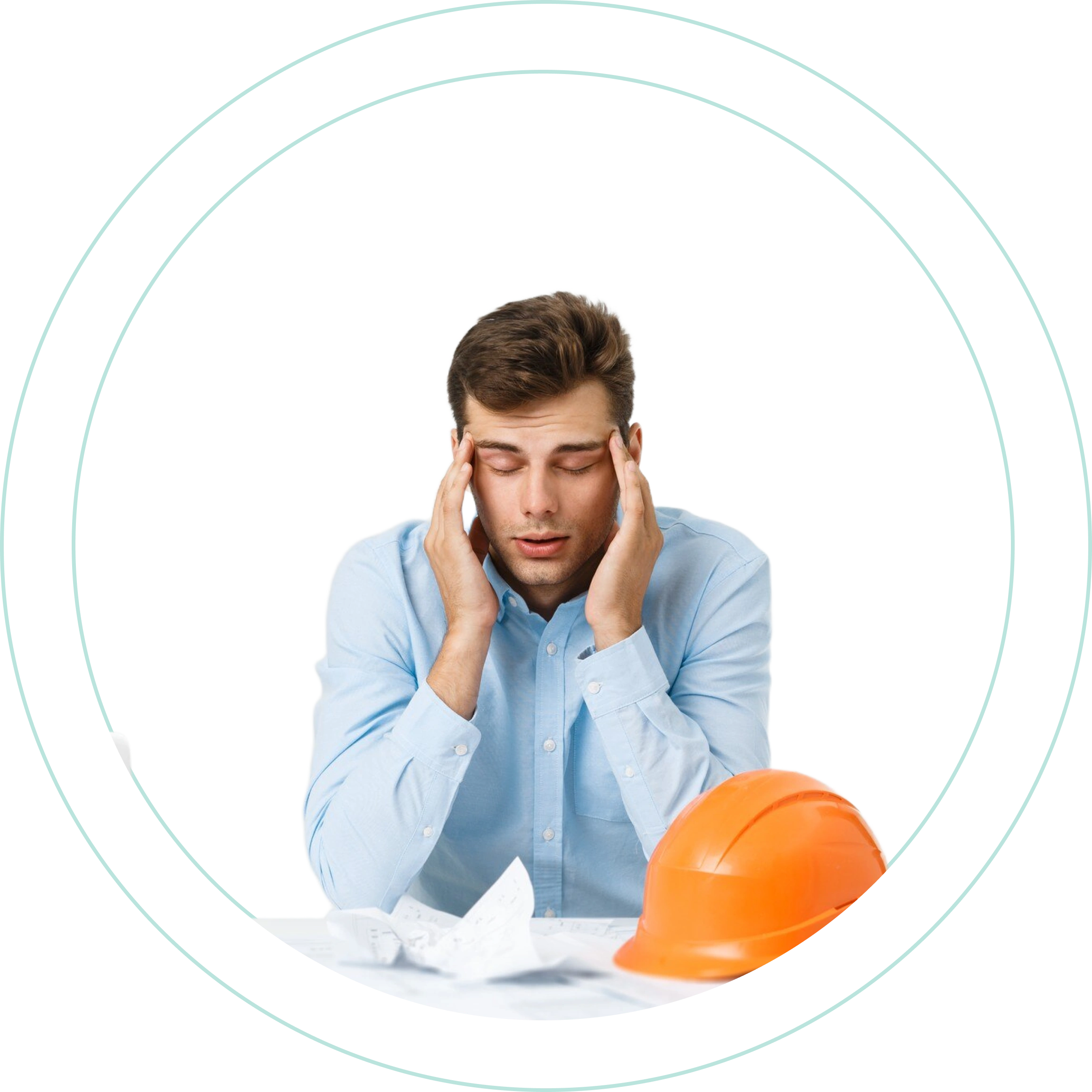 confused contractor